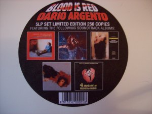 5 LP set of Argento soundtracks